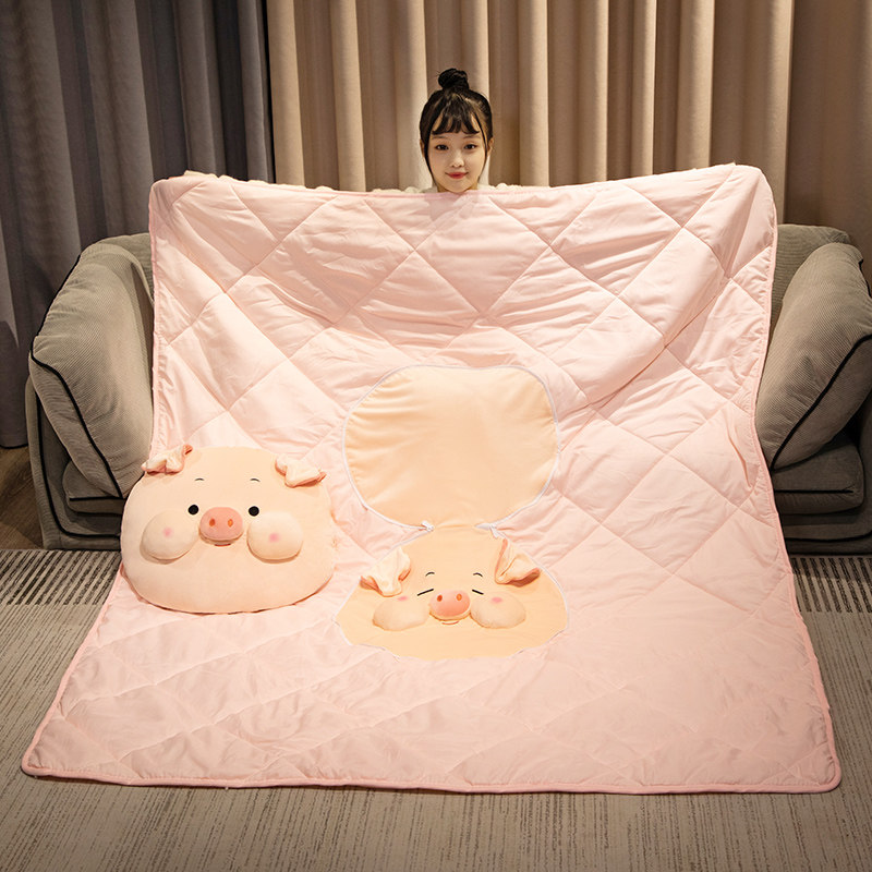 加厚抱枕被子两用毯子二合一折叠沙发靠枕办公室午睡小.枕头汽车,居家布艺,抱枕被,淘宝优惠券,粉丝福利购,淘宝优惠卷