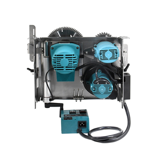 康盟无尘子母锯斜切装修木工具大功率F精密电锯切割机倒装锯推台