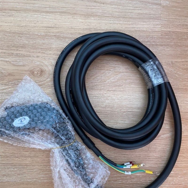 三3芯电源线插头带线国p标10A/16A单头裸尾新能源电动汽车充电器