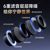 爱视易隔音耳罩睡觉降噪3睡眠静音工业防噪音强效m专用静音头戴式