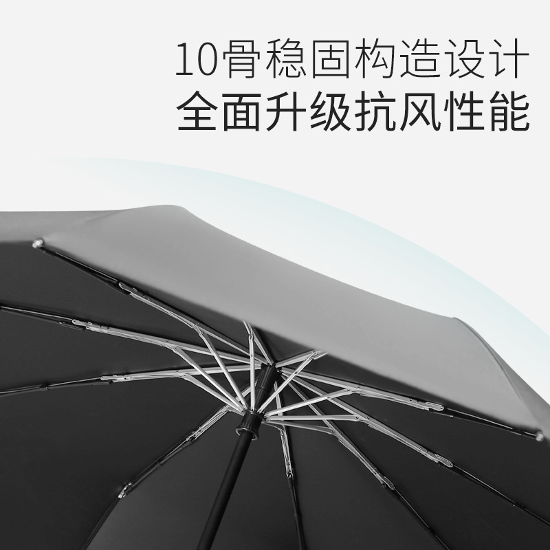异度全自动超大雨伞男士大号加固加厚结实抗风三双人折叠伞女学生