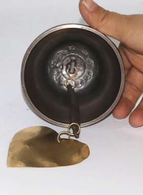 尼泊尔手工制作小铃铛铜铃寺庙阳台纯铜风铃店铺迎宾挂饰门饰风铃