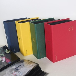 韩国六寸洗照片做成相册本6寸横竖混合宝宝创意相册复古风纪念册