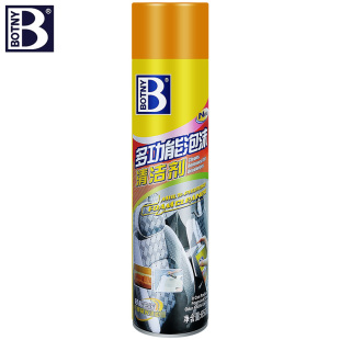 保赐利无刷多功能泡沫清洗剂汽车内饰塑料皮革顶棚去污泡沫清洁剂