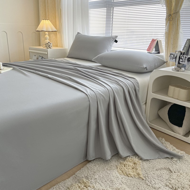 床单单件全棉100纯棉被单学生宿舍单人儿童被罩三件套双人