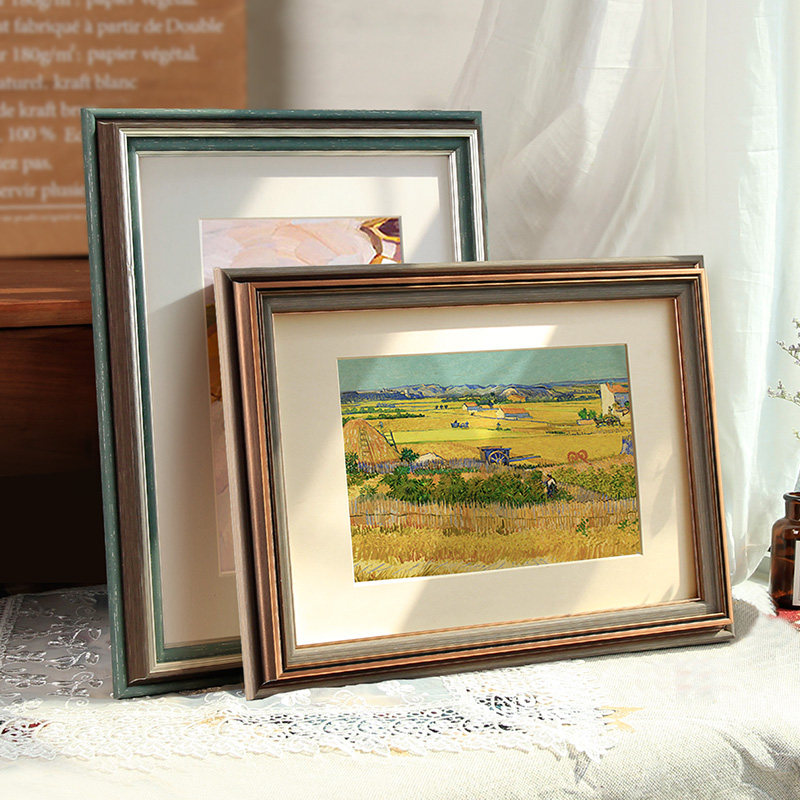 装裱挂墙创意美式画框创意5075厘米大相框定制20 24 36寸16 4开8k