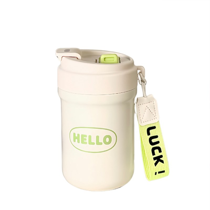 2024新款吸管保温杯女生高颜值便携随行K双饮水杯咖啡杯子学生手