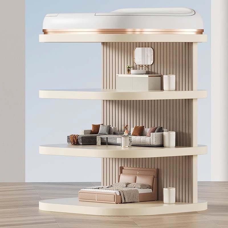 智能感应式垃圾桶自动打包换袋w家用厕所客厅厨房浴室带盖2024新