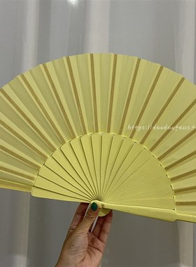 Anita木扇大尺寸30厘米变脸扇子西班牙扇跳舞扇弗V朗明哥大号紫色