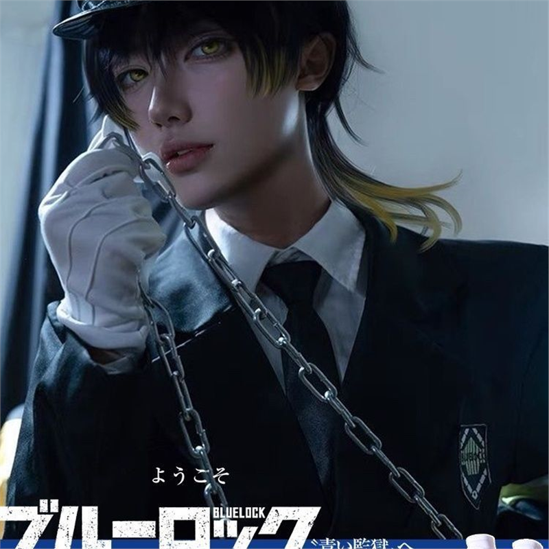 蓝色监狱军装cos蜂乐回千切豹马洁世一系师凛国神御影玲王警卫服