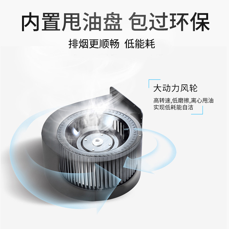 现货速发商用抽油烟机小吃饭店不锈钢排烟罩厨房油烟净化商用油烟