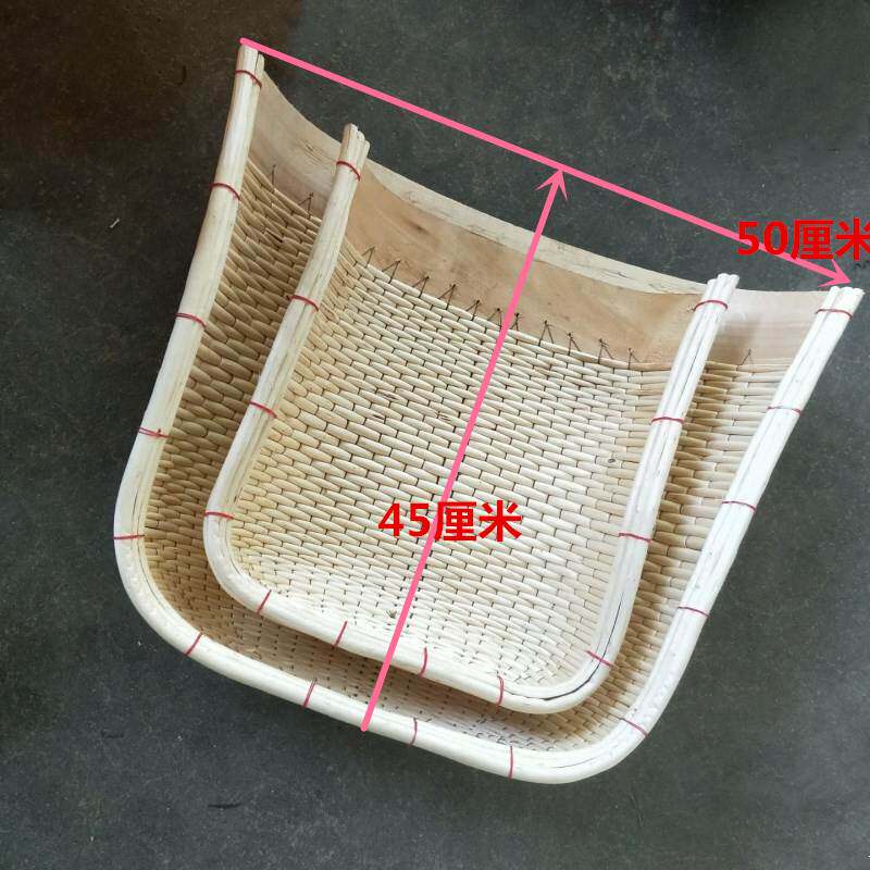 现货速发农家纯手工柳编藤编竹编簸箕家用大中小号柳条簸箕筲箕笸