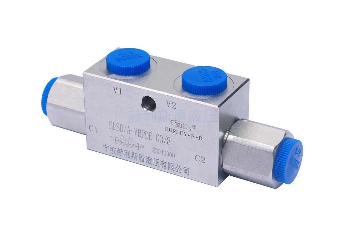 管式液压锁农机油缸保压阀A-VBPDE 2分3分4分巨头油缸液压锁