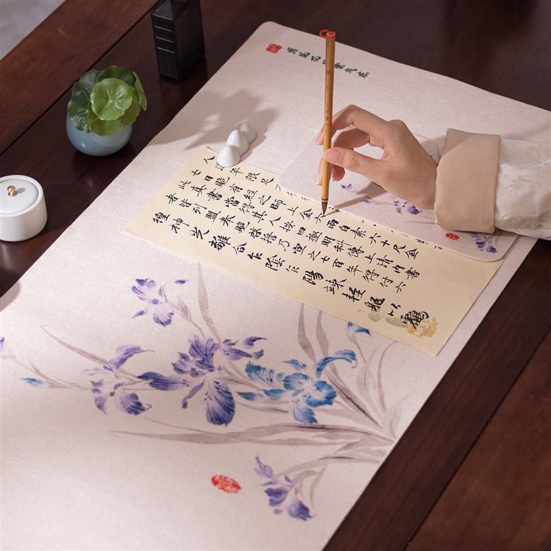 速发书画专用毛毡垫垫毛笔毡垫写字毛毡书画毛毡毡桌垫写字垫国风
