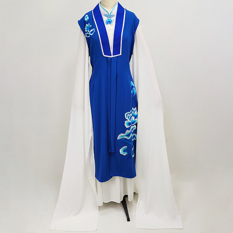 速发戏剧戏曲服饰古剧戏服姑姐丫鬟尼小越典丝对襟中式刺绣马甲