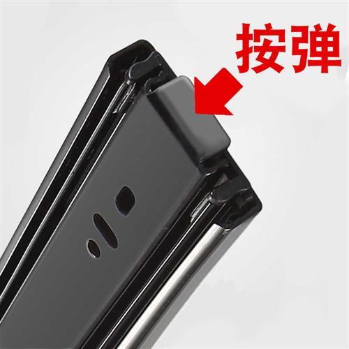速发8寸按压式反弹抽屉轨道轨锈冲滚珠滑轨阻尼缓钢侧装滑道导不