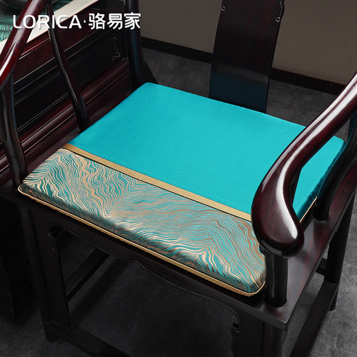 速发红木椅子坐垫中式茶椅太师圈椅加热沙发座垫实木家具餐椅垫