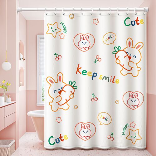 速发proofdShowor Curt bath Wi ew curt rod hooks set