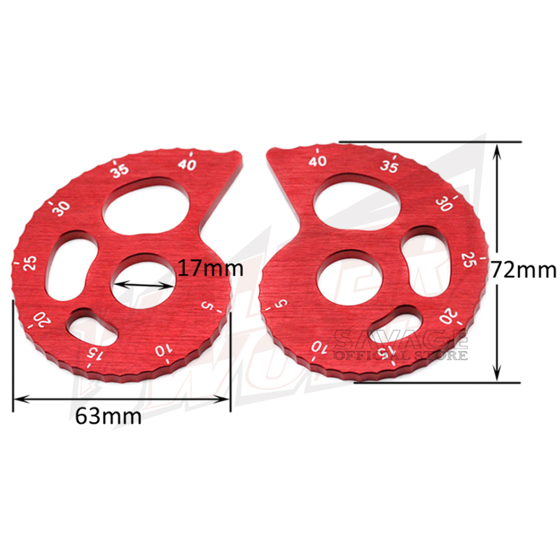 现货速发适用CRF150F 20F 250F改装摩托车配件传动链条调节器