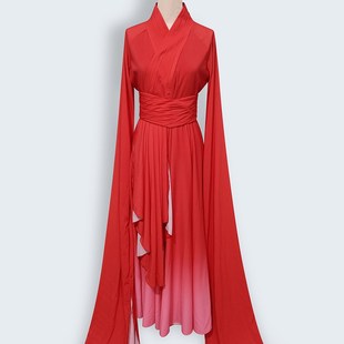 速发春舞晚蹈服色光古典舞满庭芳国浮演出服水之鹤水袖 演出服装
