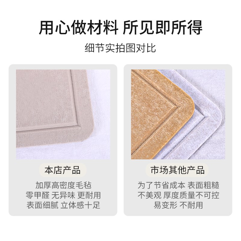 速发毛毡板墙贴is风幼儿园学校环创主题墙装饰背景墙贴软木板照片