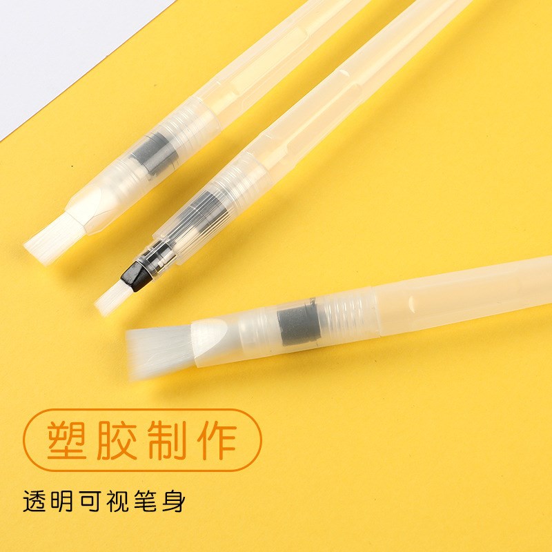 速发厂家自来彩笔固溶水水绘画毛笔大容量储水笔水体彩铅绘画笔