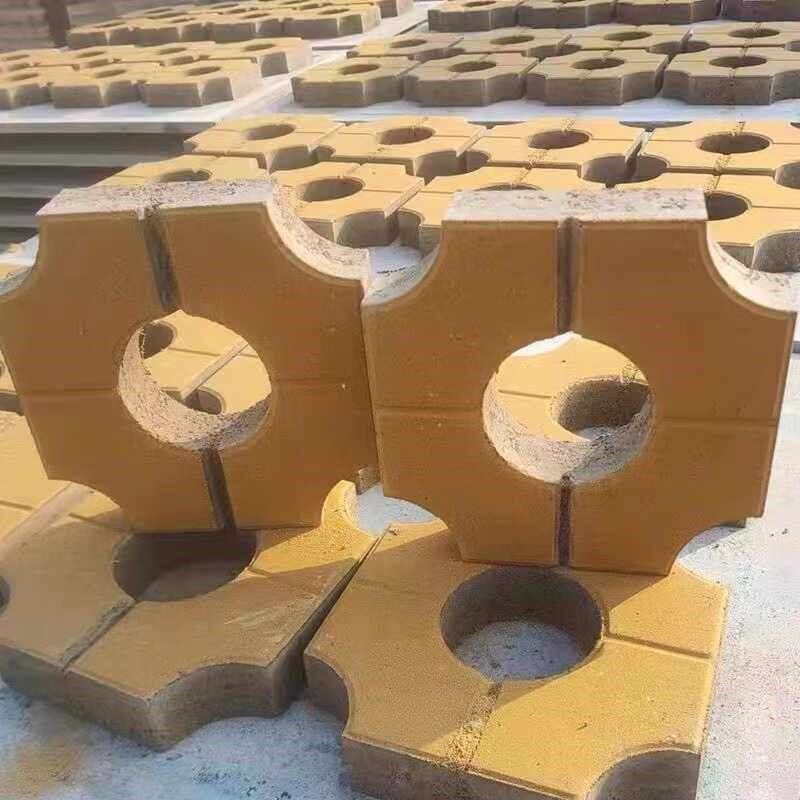 速发浙江丽水五孔砖中孔砖圆孔中空砖植草砖停车位砖透水砖庭院砖