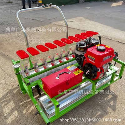 速发小粒颗播种  单行多行蔬菜精种机机电动韩式六行药材精播机