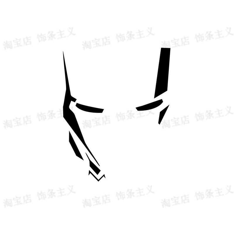 速发钢铁侠车贴纸斯塔克工业我爱你三千次网红个性创意英文贴纸改