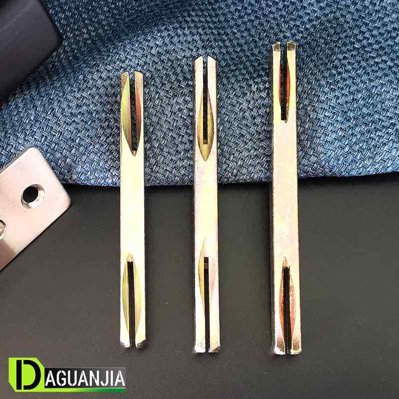 速发门锁方轴开槽方条指纹锁方轴方条开叉锁方杆锁芯方杆门锁配件