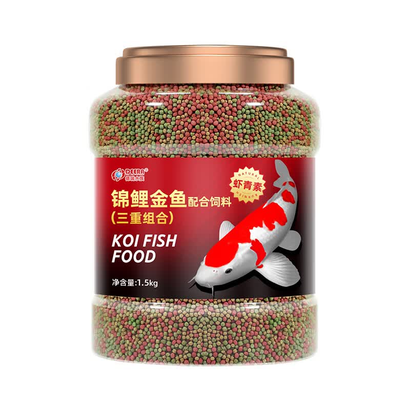 增体鱼食金鱼饲料血鹦鹉鱼鱼粮