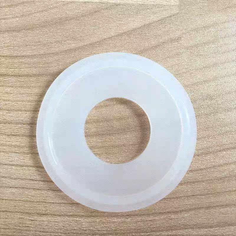 接头氟橡胶密封圈卡箍卫生垫圈端C头不锈钢级快垫片管件硅胶装卡