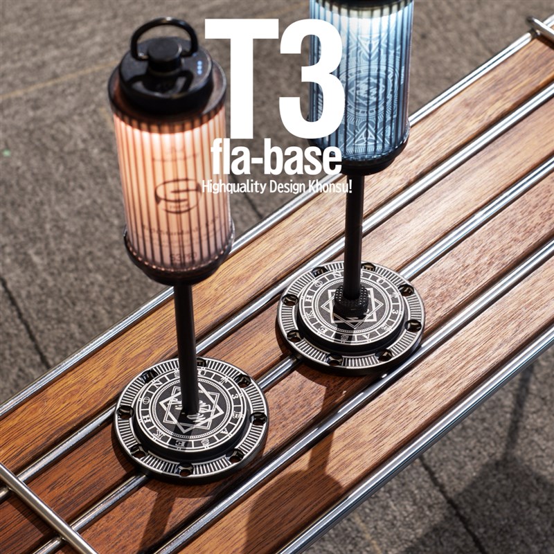 Khonsu Ti3-FLA法兰盘灯架铝合金1/4接口露营便携多功能桌面灯架