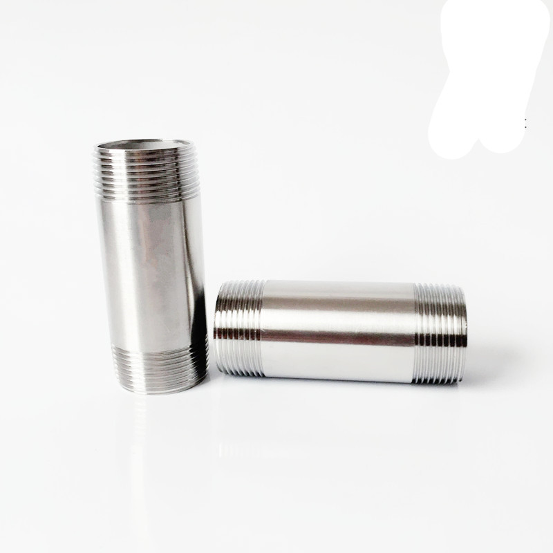 201/304不锈钢加长外丝316Ly不锈钢管子丝200长水管外丝3分 4分6