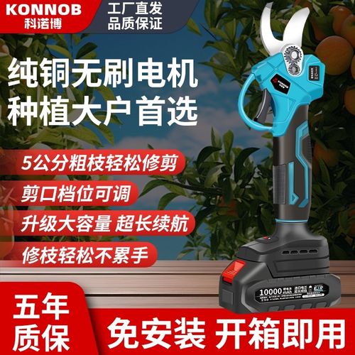 电动剪刀充电式强力园林果树修枝剪剪树锂电剪P树枝电剪子剪枝神