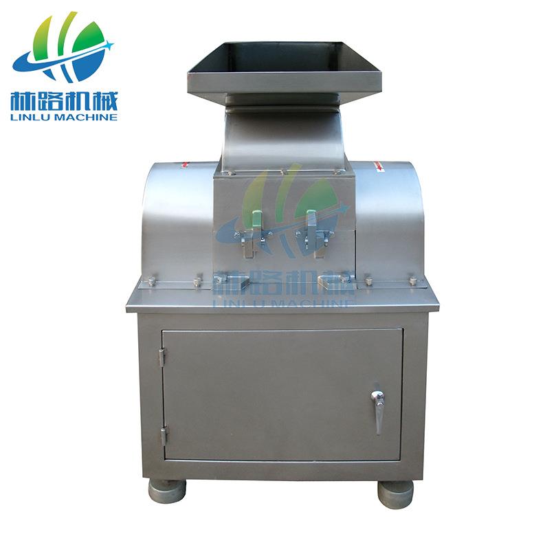 CSJ-P20不锈钢破碎机卧式粗碎机冰糖打粉中药材打颗粒机器非标定