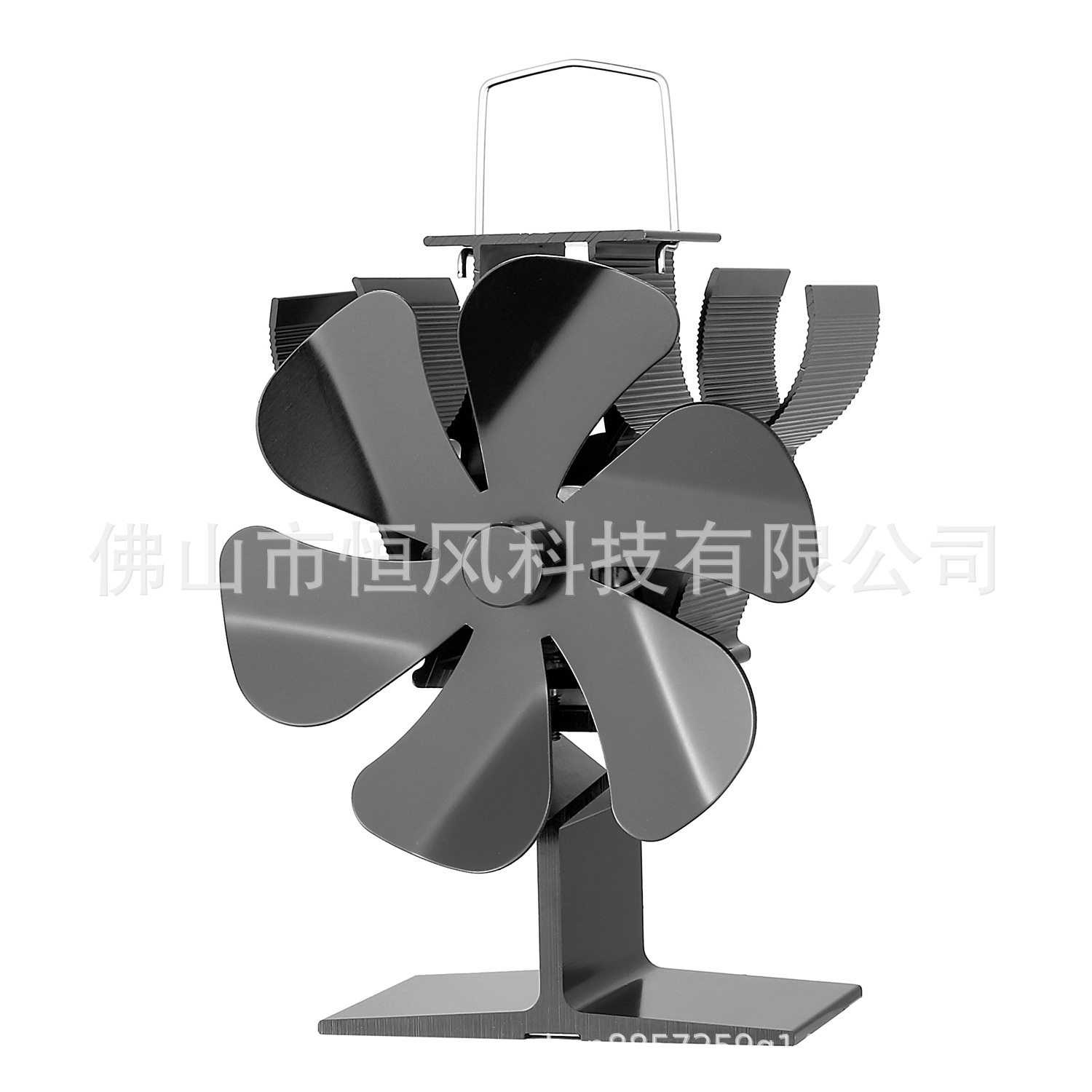 壁炉风扇亚马逊ebay热动力风扇新款6叶厂家供货