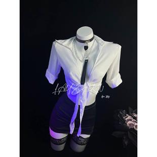 SP職業(yè)裝 大碼 性感OL御姐套裝 秘書(shū)制服套裝 包臀裙女 cos白襯衫