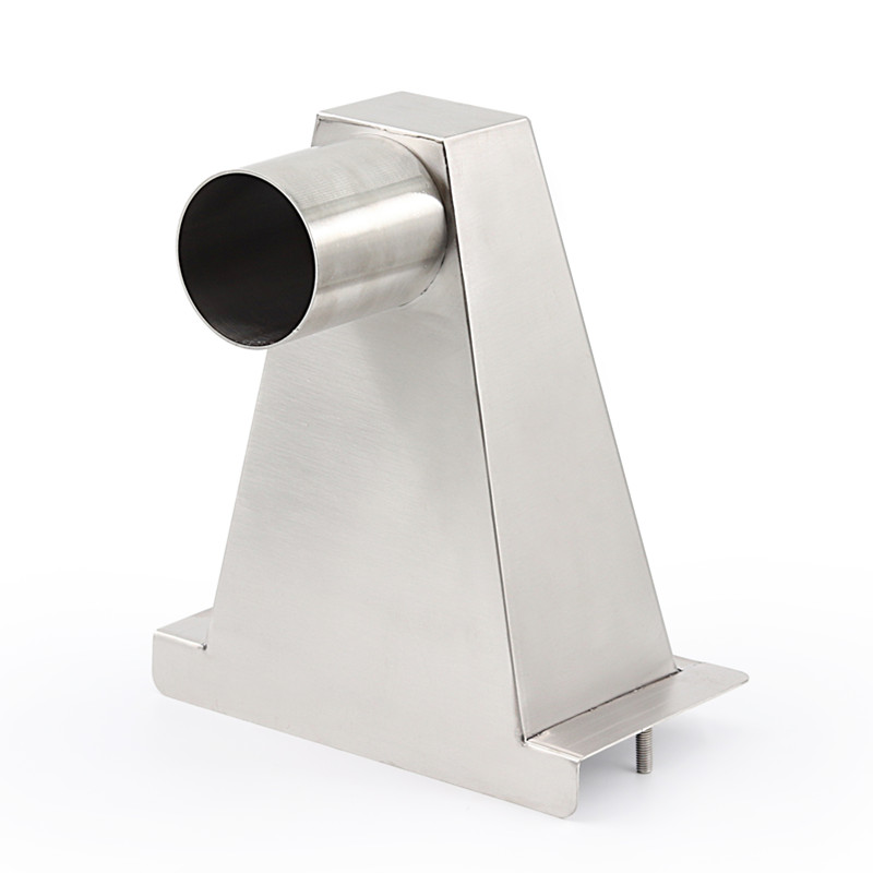 304不锈钢侧入式雨水斗 侧排 墙排 女儿斗 落水斗 侧Z墙承插漏斗