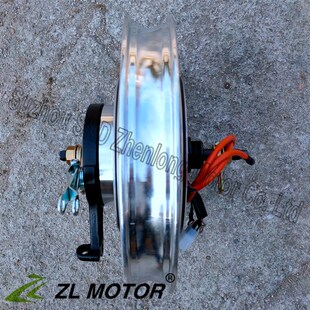电动车电机d36V 500W 16寸鼓刹涨刹大功率改装 电机350w 48V