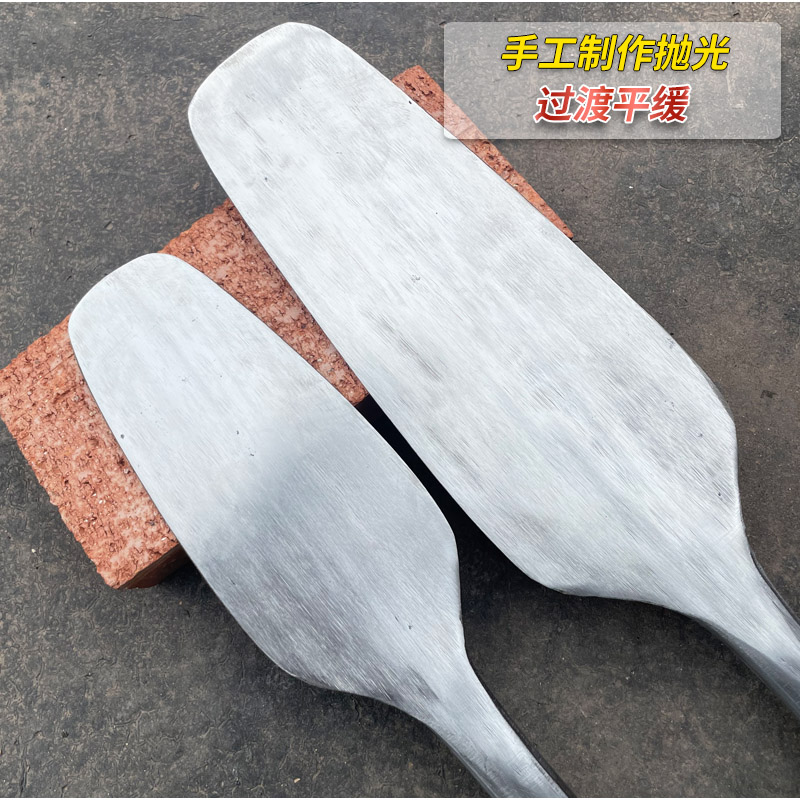 弹簧钢砌砖刀铁匠手工灰刀瓦工工具不锈钢泥刀砌墙新款Y小把子砖