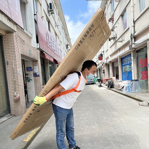 背门神器防盗门上楼玻璃瓷砖x搬运钢化护具省力工具牛筋底防滑带