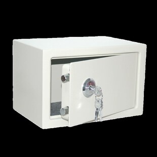 小物件饰品收h纳盒带锁 小盒子钱箱贵重家用证件收纳箱防盗