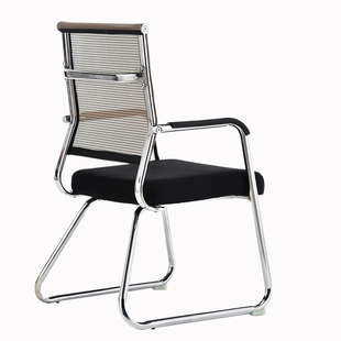 电脑椅家用办公椅职员椅会议椅y学生椅弓形网布椅麻将椅子特价靠