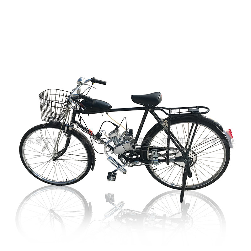 自行车改装汽油机80CC小发动y机迷你小型发动机套件DIY2冲程发动