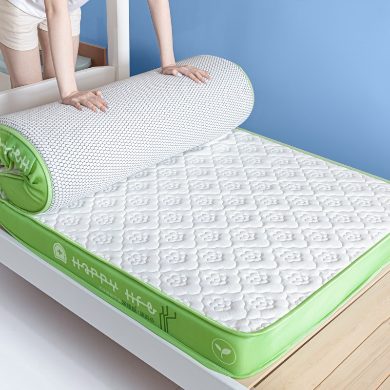 乳胶床垫家用榻榻米软垫q租房单双人学生宿舍记忆海绵床褥垫子加
