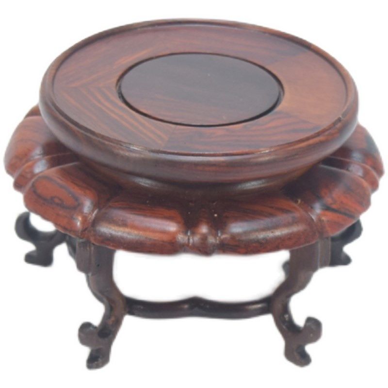 红木红酸枝花几香几花瓶t茶壶摆放底座玉石木雕摆件微型微缩盆景,家居饰品,木雕,淘宝优惠券,粉丝福利购,淘宝优惠卷