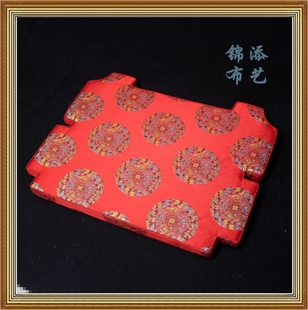 定做中式仿古家具垫实木椅u垫订开口圈椅垫挖角餐椅坐垫椰棕海绵