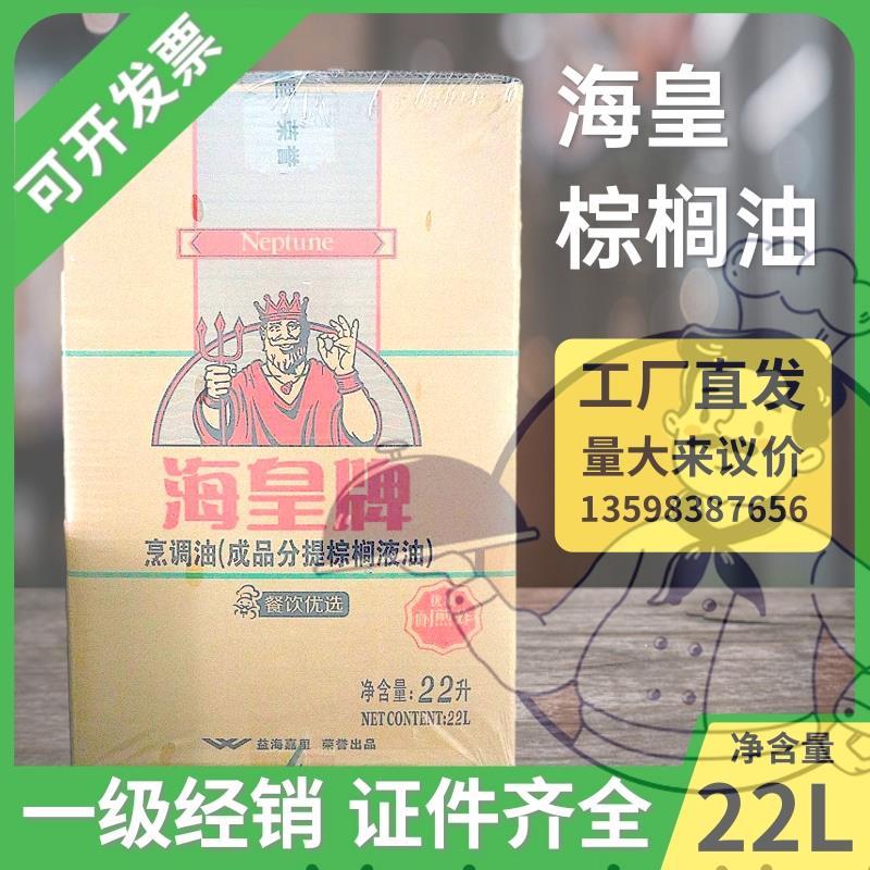 海皇牌棕榈油22L食用油煎炸油炸鸡汉堡鸡排专用油商用烘焙起酥油
