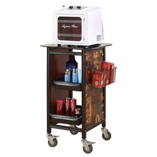 美容美发推车化妆美甲纹绣v火罐工具玻璃置物架美容院专用小车包